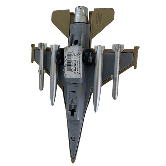 Set of 3 Planes Die-cast Metal U.S. Air Force F-16 Airplanes (2) + Blackbird - Picture 5 of 16